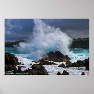 Affiche La fureur de Dieu hawaïen de ~ de Kanaloa de
