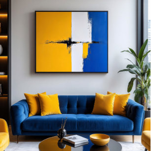 Affiche La Fusion des Couleurs