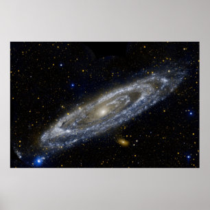 Affiche La galaxie d'Andromeda cosmos cosmos univers