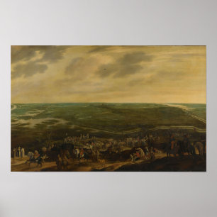 Affiche La garnison espagnole défaite quittant ‘s-Hertogen