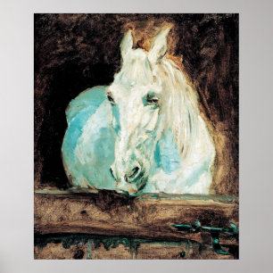 Affiche La Gazelle Cheval Blanc Henri de Toulouse-Lautrec