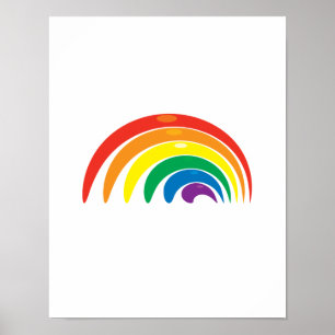 Affiche La géométrie d'arc-en-ciel