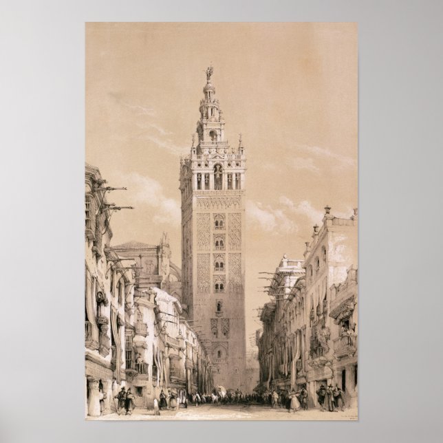 Affiche La Giralda, Séville (Devant)