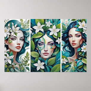 Affiche La grâce de la nature