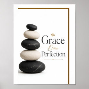 Affiche La grâce plutôt que la perfection