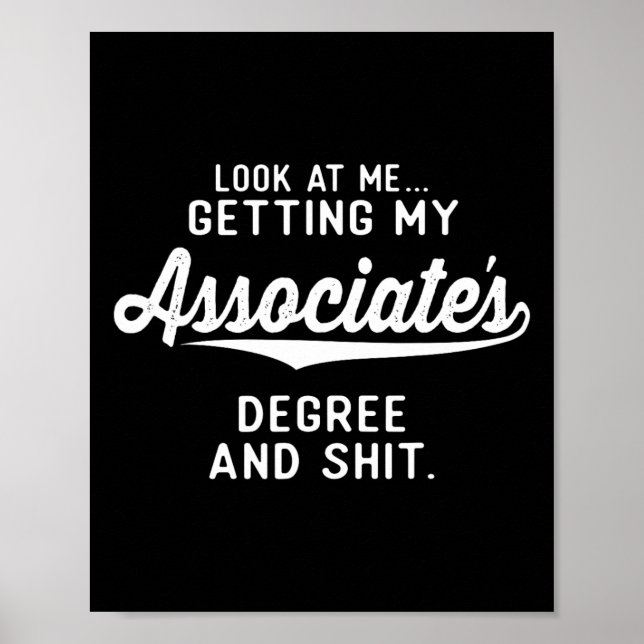 Affiche La graduation lui donne son diplôme d'ociate (Devant)