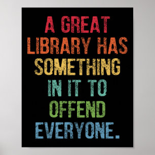 Affiche La Grande Bibliothèque A Quelque Chose En Elle Pou