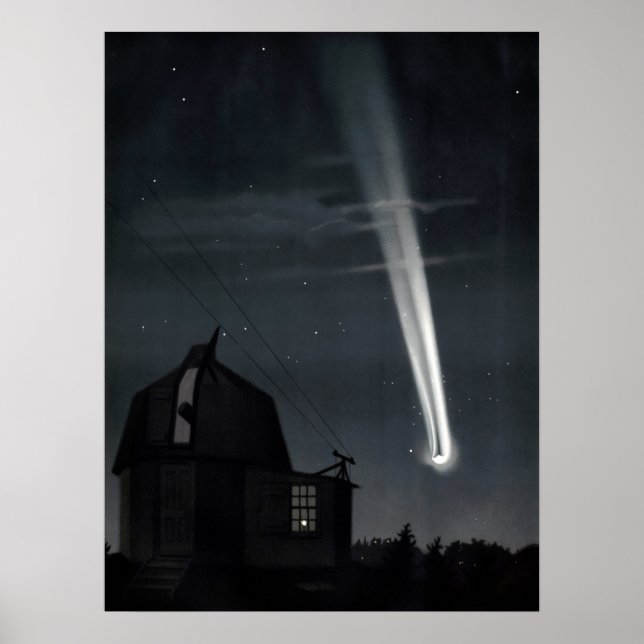 Affiche La Grande Comète de 1881 (Devant)