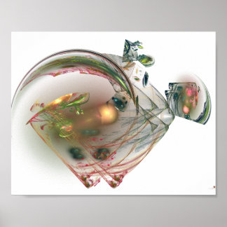 Affiche La grande nébuleuse de macareux