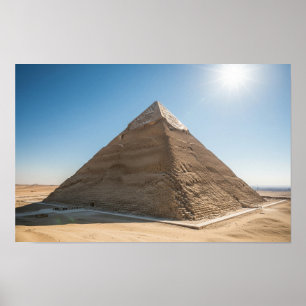 Affiche La Grande Pyramide de Gizeh
