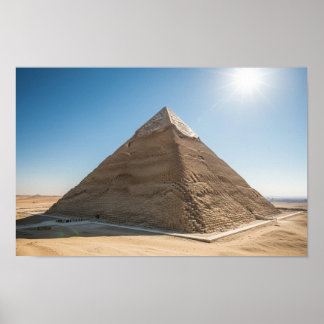 Affiche La Grande Pyramide de Gizeh