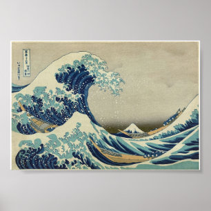 Affiche La Grande Vague au large de Kanagawa