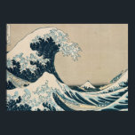 Affiche La Grande Vague au large de Kanagawa<br><div class="desc">La Grande Vague de Kanagawa,  de la série '36 Vues du Mont Fuji' | par Katsushika Hokusai | Lieu de l'art : Collection privée | Artiste japonais | Numéro de collection d'images : XIR158277</div>