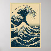 La Grande Vague et le mont Fuji : Puissance et Sér