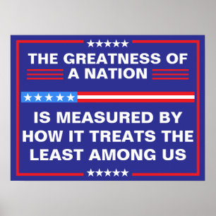 Affiche La grandeur d'une nation Politique