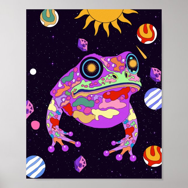Affiche La Grenouille Céleste (Devant)
