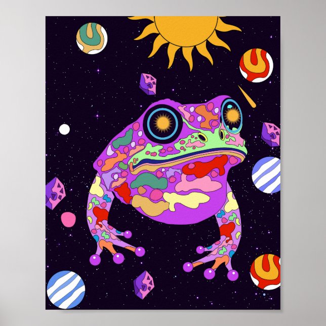 Affiche La Grenouille Céleste (Devant)