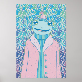 Affiche La Grenouille Cosy