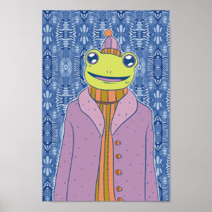 Affiche La Grenouille Douillette