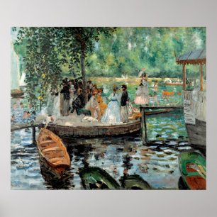 Affiche La Grenouillère Auguste Renoir