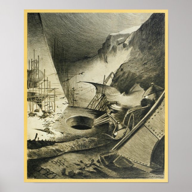Affiche La Guerre des mondes (1906) (Devant)