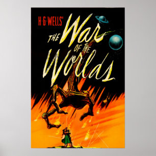 Affiche La Guerre des mondes 1953 sortie en salle