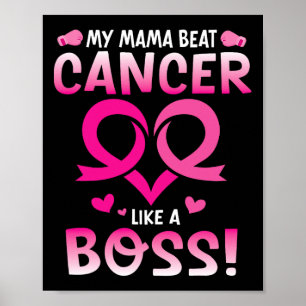 Affiche La Guerrière Ma Mama Battre Le Cancer Du Sein Comm