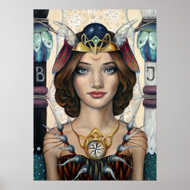 Affiche La Haute Prêtesse (Devant)