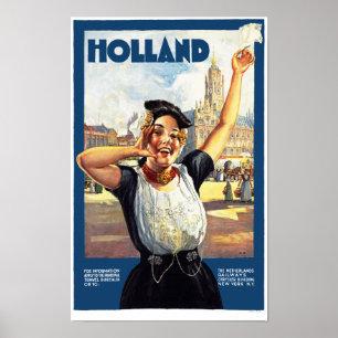 Affiche La Hollande