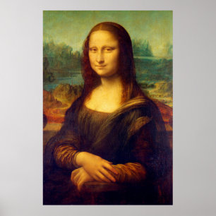 Affiche La Joconde de Léonard de Vinci