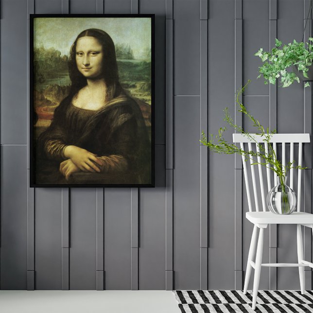 Affiche La Joconde de Léonard de Vinci, Art de la Renaissa (Créateur téléchargé)