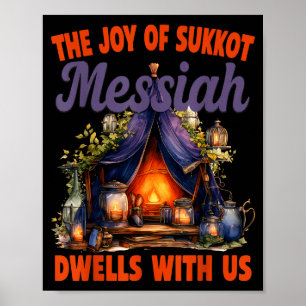 Affiche La Joie De Souccot Le Messie Demeure Avec Nous Ho