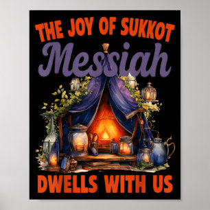 Affiche La Joie De Souccot Le Messie Demeure Avec Nous Ho