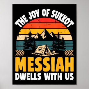 Affiche La Joie De Souccot Le Messie Demeure Avec Nous Ho