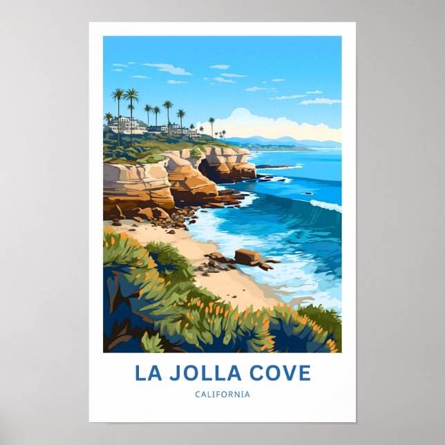 Affiche La Jolla Cove California (Devant)