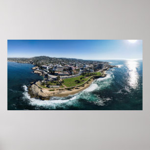 Affiche La Jolla Cove Panoramique