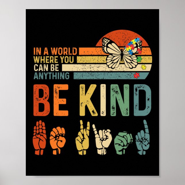 Affiche La Journée Mondiale de la Sensibilisation sur l'au (Devant)