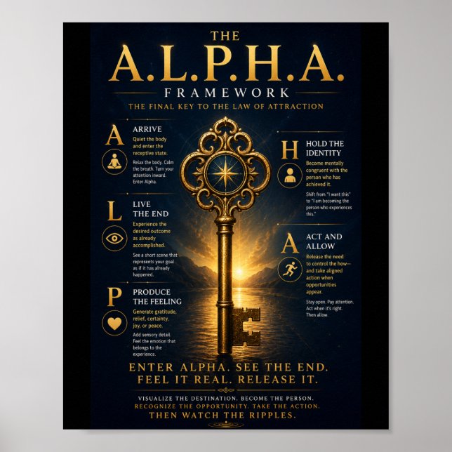 AFFICHE L'A.L.P.H.A. (Devant)