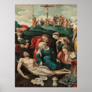 Affiche La Lamentation du Christ