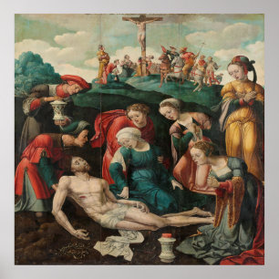 Affiche La Lamentation du Christ