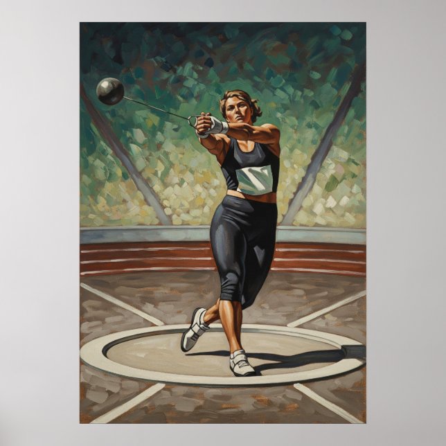 AFFICHE LA LANCIATRICE DEL MARTELLO (Devant)