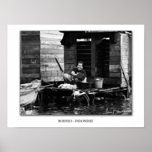 Affiche La lavandiere