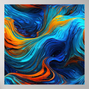 Affiche La Lave Océanique "Tempestial"