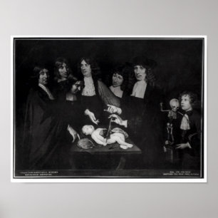 Affiche La leçon d'anatomie de professeur Frederik