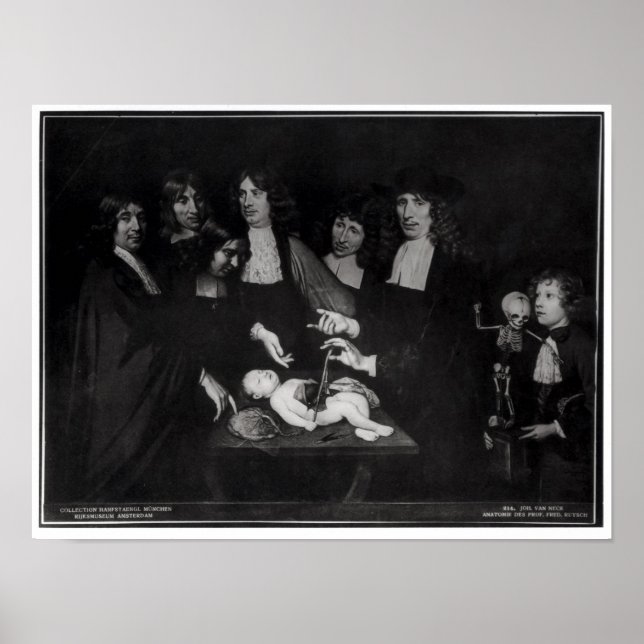 Affiche La leçon d'anatomie du professeur Frederik (Devant)