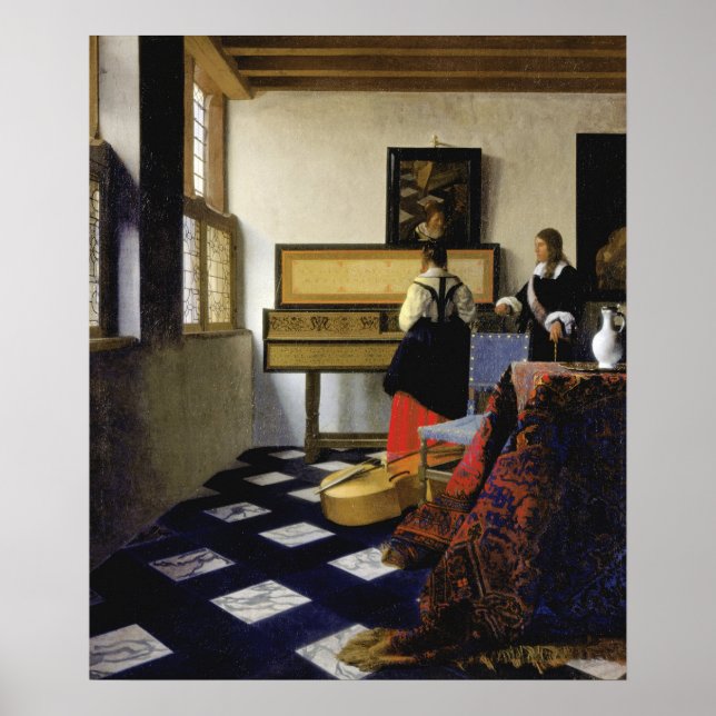 Affiche La leçon de musique (Devant)