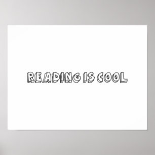 Affiche La lecture est Cool