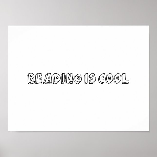Affiche La lecture est Cool (Devant)