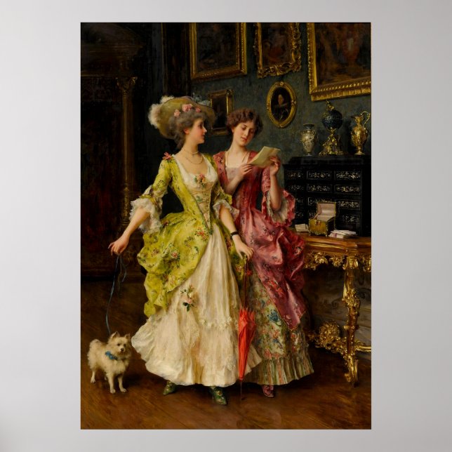 Affiche La lettre, Federico Andreotti (Devant)