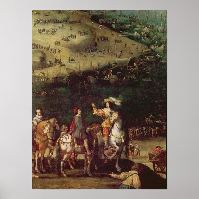 Affiche La levée du siège de l'île de Ré (Devant)